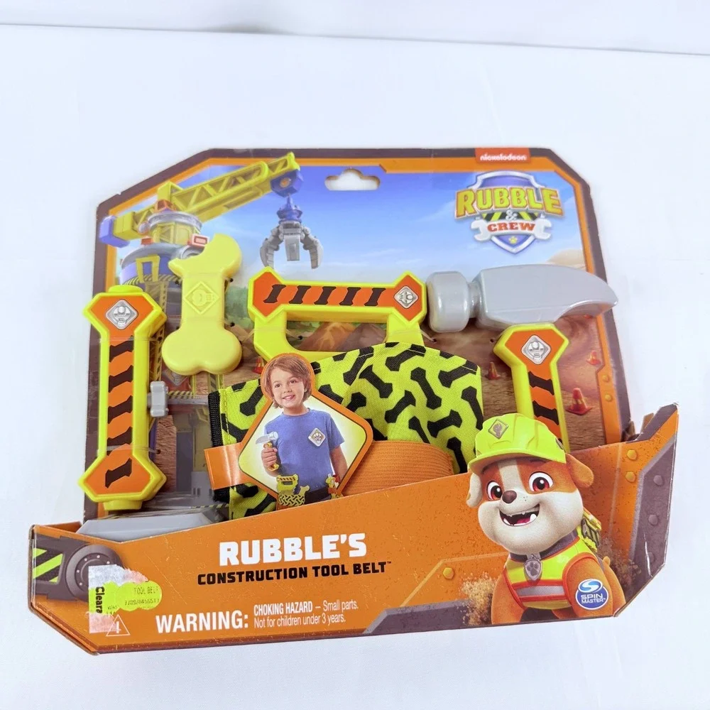 Nickelodeon Rubble & Crew Construction Tool Set Kids Paw Patrol‎ Playset NIB NEW